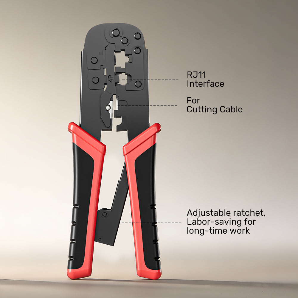 UNITEK OT139ABL01 MULTI-FUNCTION NETWORK CABLE CRIMPING TOOL5 - One Chip Computers