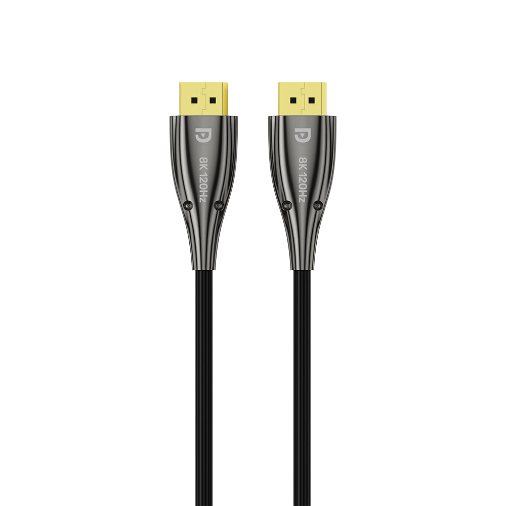 Unitek C1631ABK01-10M DisplayPort 21 M to M Fiber Optic Cable 8K 120Hz 54Gbps 10M01 - One Chip Computers Unitek C1631ABK01-10M DisplayPort 2.1 M to M Fiber Optic Cable 8K 120Hz 54Gbps 10M