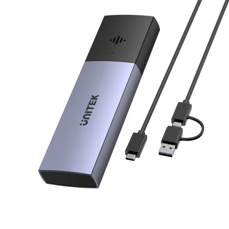 Unitek S1251AGY01 SolidForce Smart Anti-Loss M.2 PCIe/NVMe SSD Enclosure