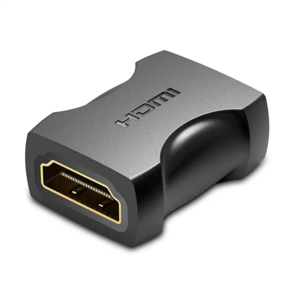 VENTION AIRB0 HDMI FEMALE TO FEMALE COUPLER ADAPTER1 - One Chip Computers Vention AIRB0 HDMI Female to Female Coupler Adapter