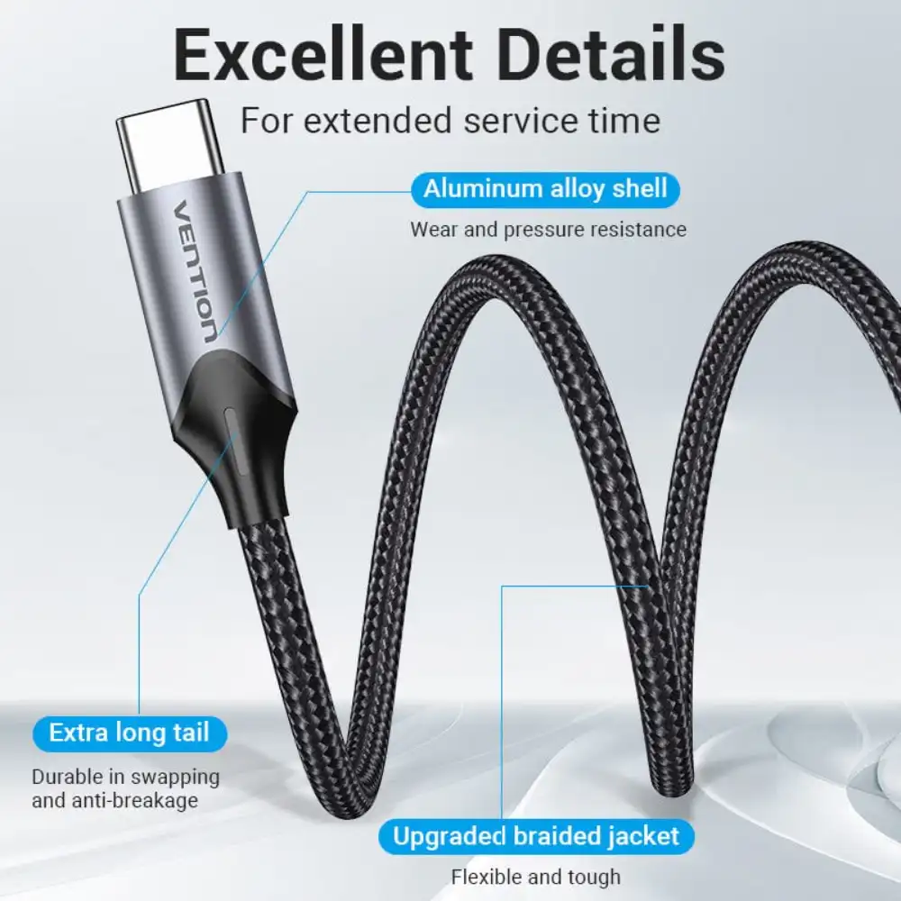 VENTION BGMHA USB-C TO 35MM EARPHONE JACK ADAPTER6 - One Chip Computers