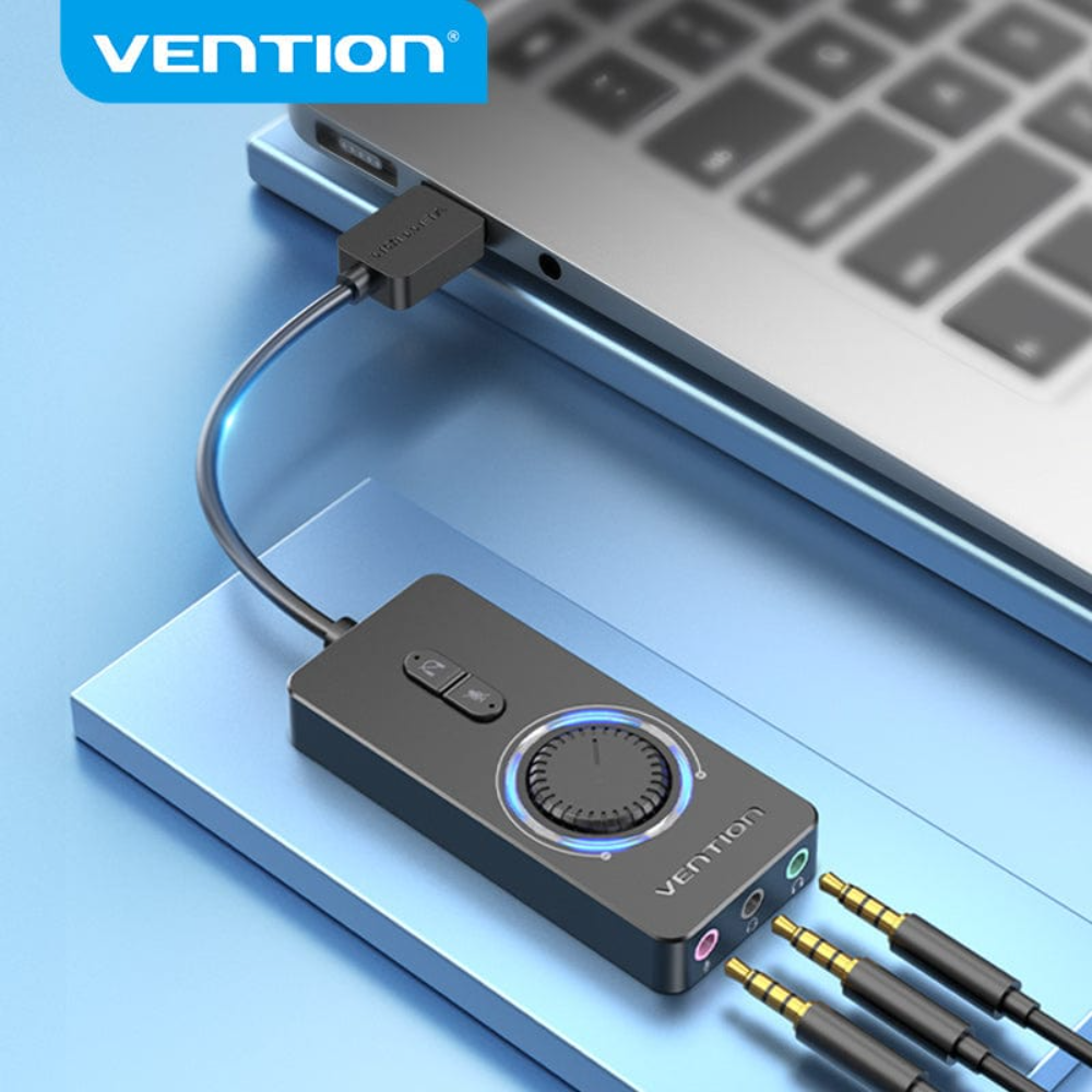 VENTION CDRBB USB EXTERNAL STEREO SOUND ADAPTER2 - One Chip Computers
