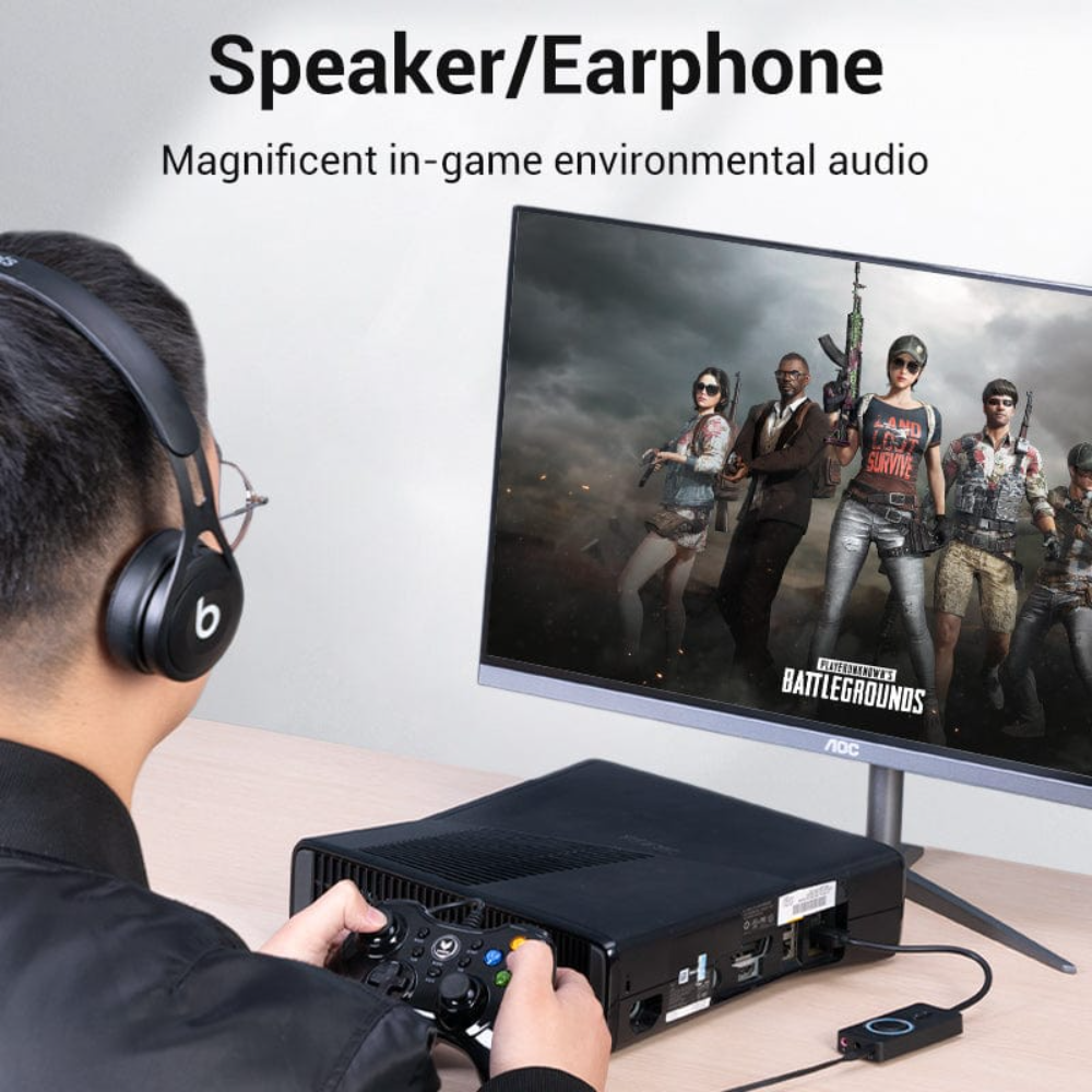 VENTION CDRBB USB EXTERNAL STEREO SOUND ADAPTER3 - One Chip Computers