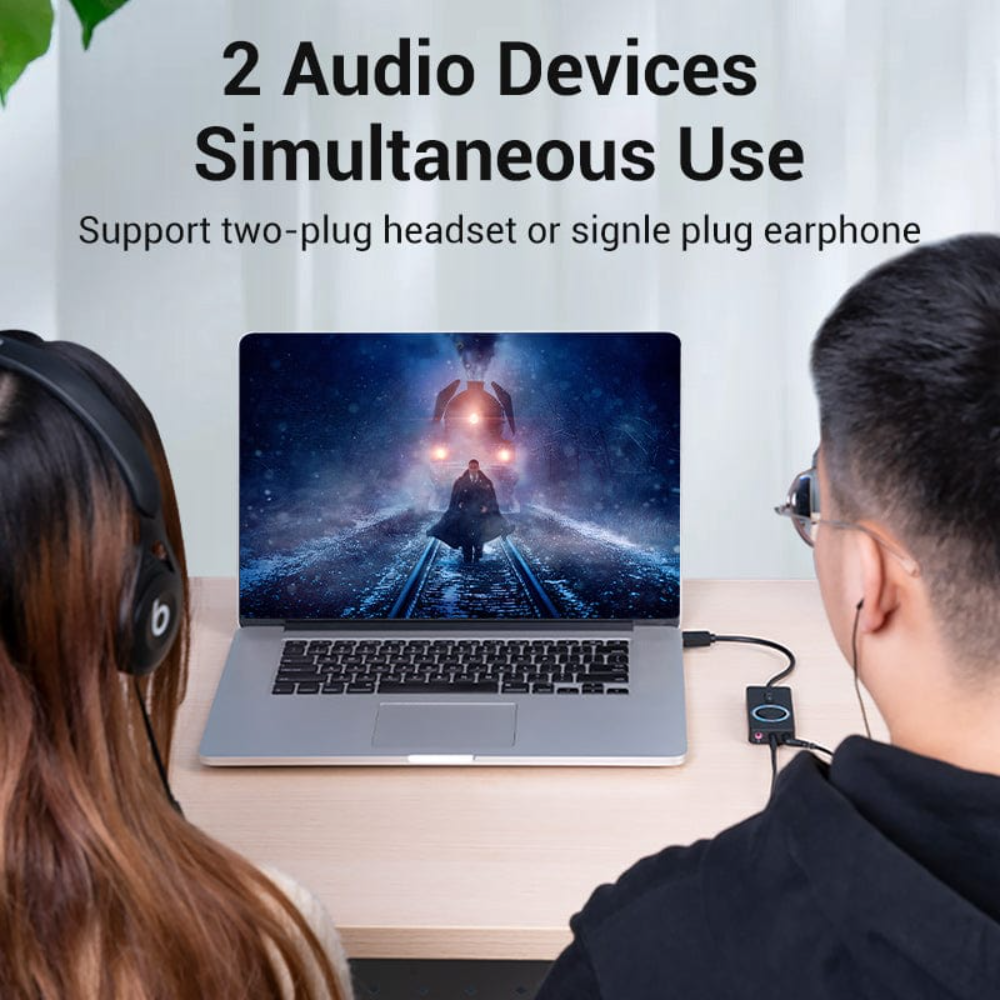 VENTION CDRBB USB EXTERNAL STEREO SOUND ADAPTER5 - One Chip Computers