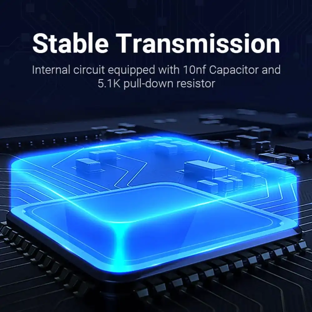 VENTION CDUB0 USB-C MALE TO USB A FEMALE ADAPTER6 - One Chip Computers