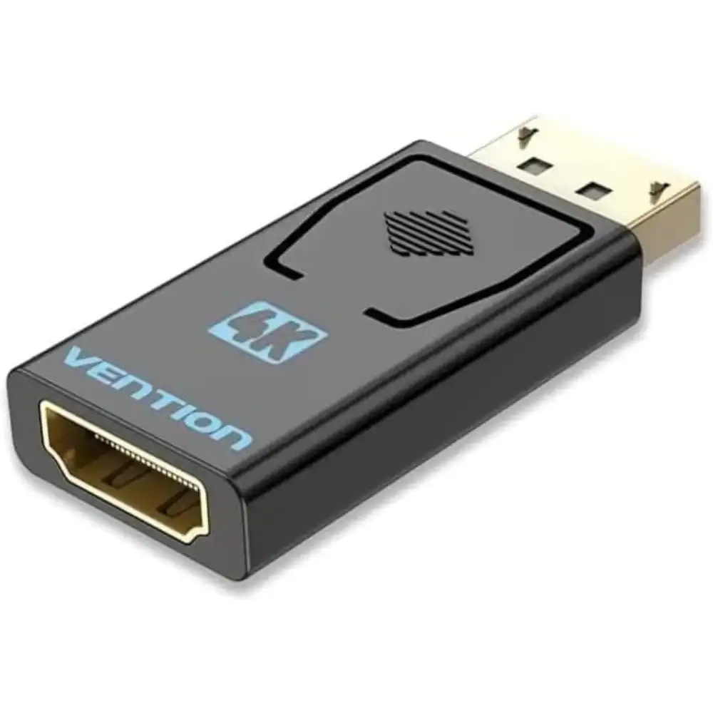 VENTION HBMBO DISPLAY PORT MALE TO HDMI FEMALE ADAPTER - One Chip Computers