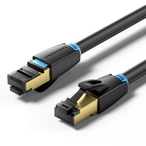 VENTION IKABG CAT8 SFTP PATCH CABLE 1.5M BLACK
