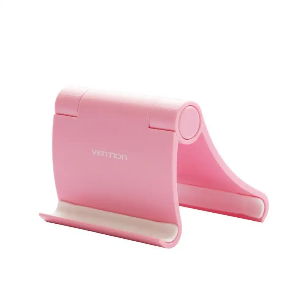 Vention KCAPO Cell Phone Stand Pink Desktop Holder - One Chip Computers Vention KCAPO Cell Phone Stand Pink Desktop Holder