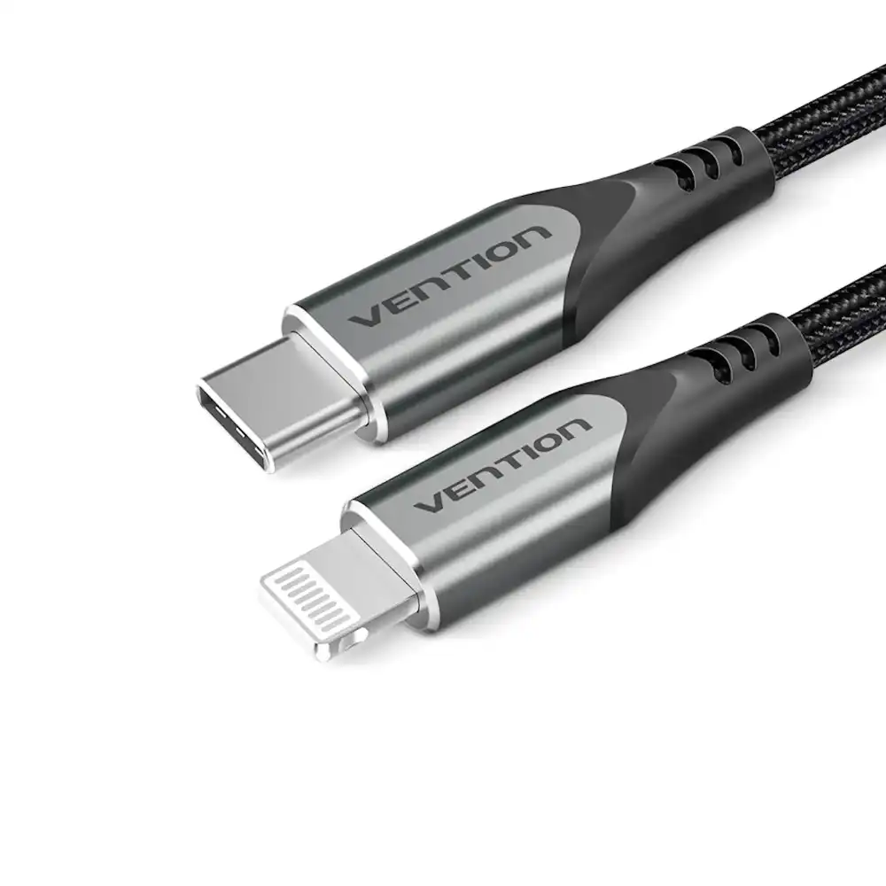 VENTION TACHH LIGHTINING TO TYPE-C CHARGING CABLE 2M1 - One Chip Computers