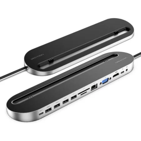 Vention THEBC 12-in-1 Type-C Docking Station Metal Black