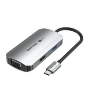VENTION TOAHB MUTI-FUNCTION USB-C 4-IN-1 DOCKING STATION