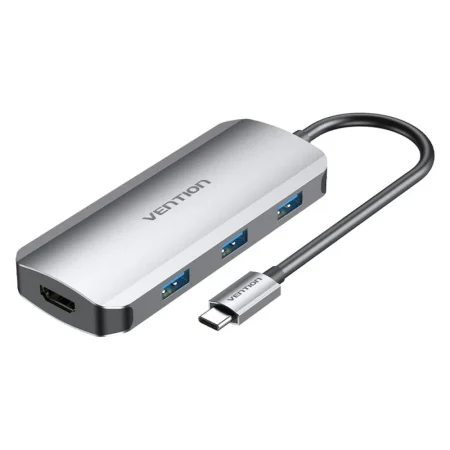 VENTION TODHB MUTI-FUNCTION USB-C 5-IN-1 DOCKING STATION
