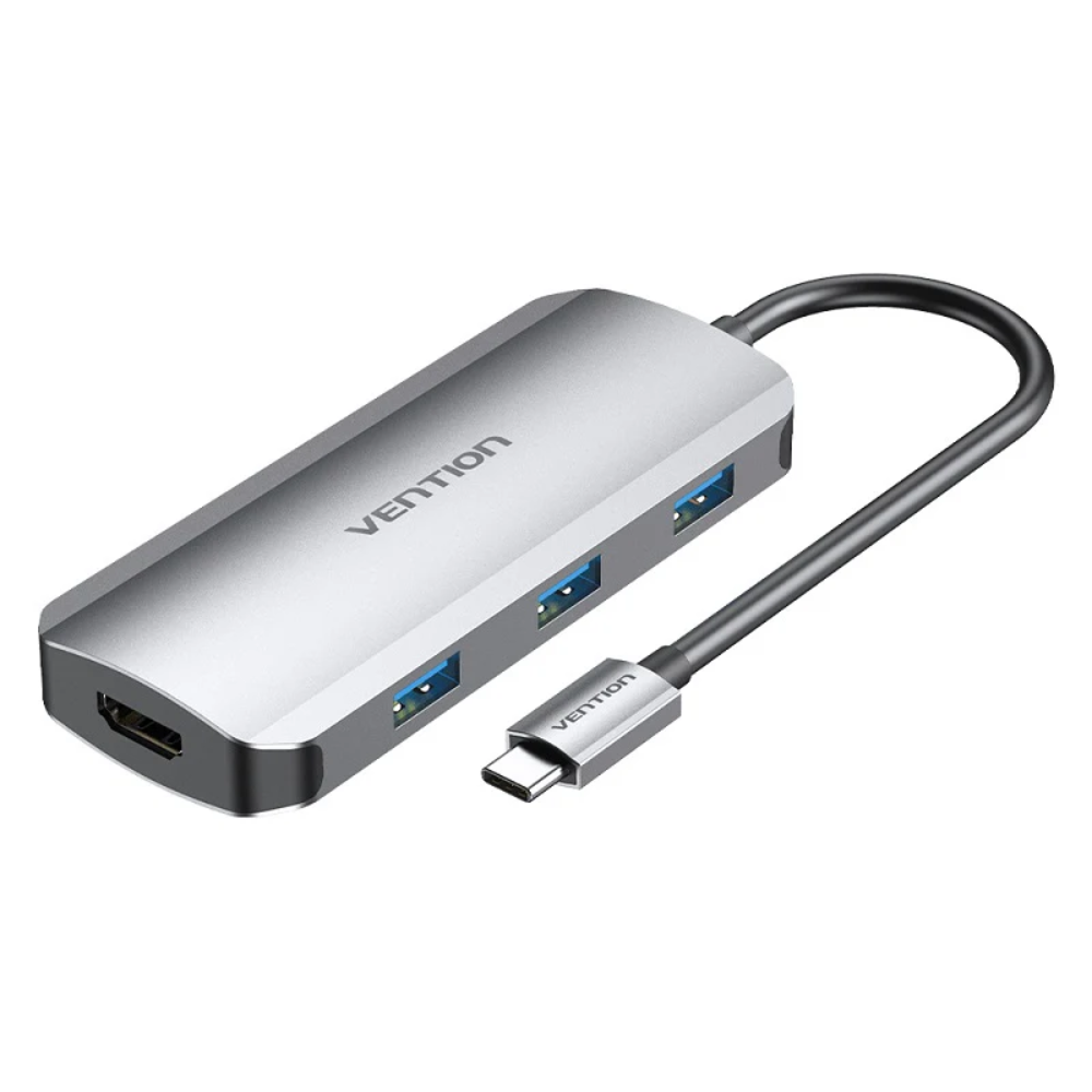 VENTION TODHB MUTI-FUNCTION USB-C 5-IN-1 DOCKING STATION - One Chip Computers