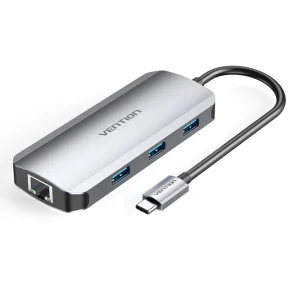 VENTION TOHHB MUTI-FUNCTION USB-C 6-IN-1 DOCKING STATION