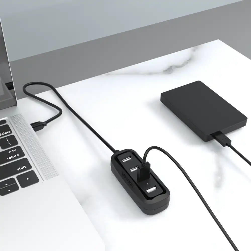 VENTION VAS-J43-B015 4PORT USB 20 HUB4 - One Chip Computers