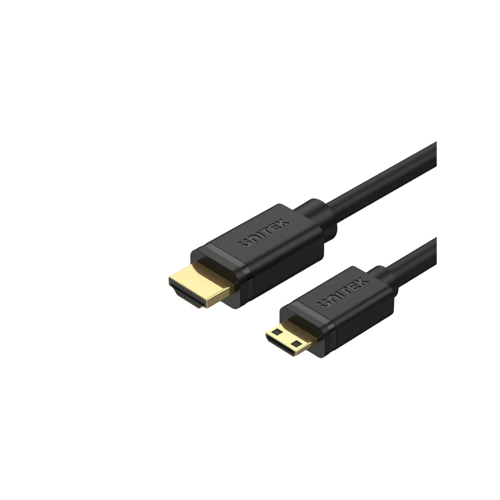 Unitek Y-C151 Mini HDMI to HDMI Cable 4K 1.5M - One Chip Computers Unitek Y-C151 Mini HDMI to HDMI Cable 4K 1.5M
