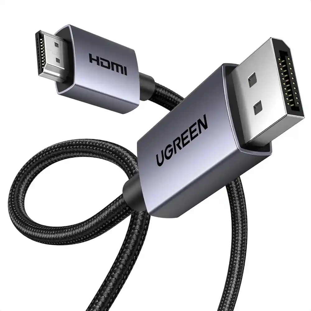 UGREEN 35843 DISPLAYPORT TO HDMI CABLE 1080P 3M - One Chip Computers UGREEN 35843 DISPLAYPORT TO HDMI CABLE 1080P 3M