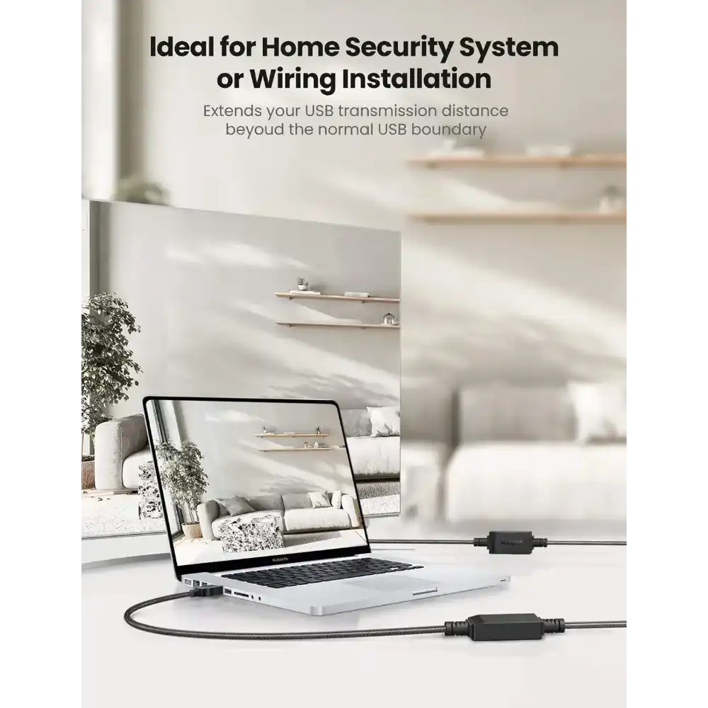 UGREEN 10321 USB 20 ACTIVE EXTENSION CABLE 10M-5 - One Chip Computers