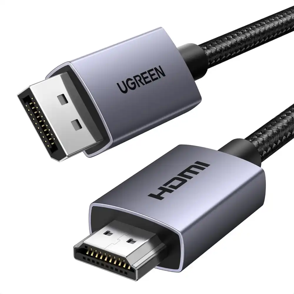 UGREEN 35843 4K DisplayPort to HDMI Cable 1080P120Hz 3M - One Chip Computers