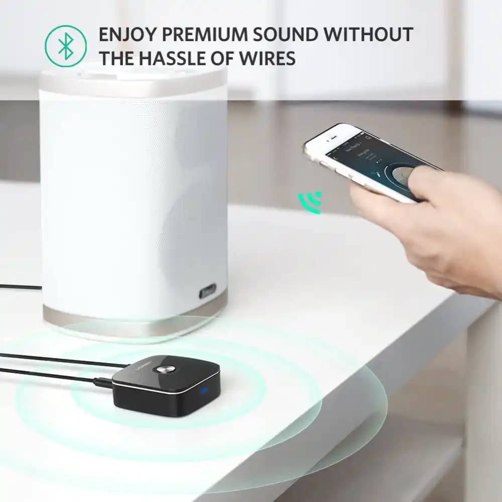UGREEN 40759 Bluetooth 51 Audio Receiver with 35mm 2RCA 3 - One Chip Computers