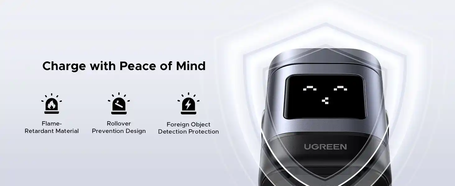 UGREEN 45775 UNO 2-in-1 Qi2 Wireless Charger