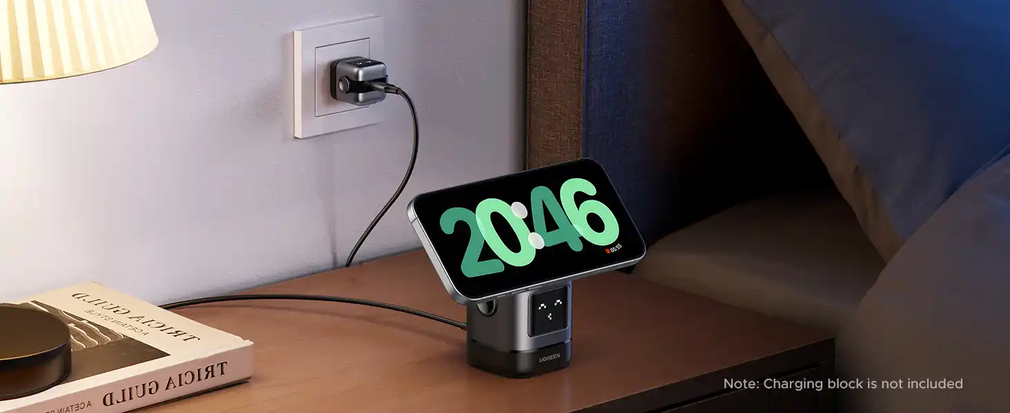 UGREEN 45775 UNO 2-in-1 Qi2 Wireless Charger