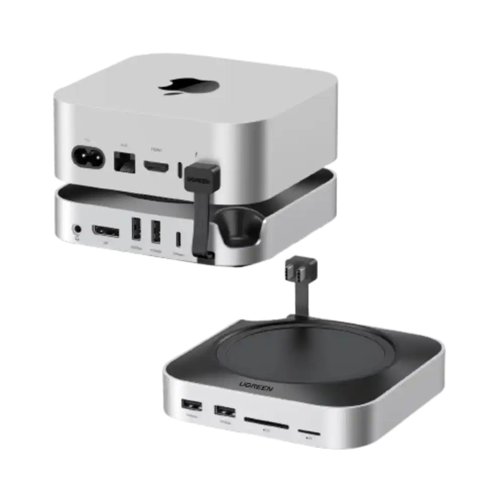 UGREEN 65487 11-in-1 Docking Station for Mac Mini with SSD Expansion - One Chip Computers UGREEN 65487 11-in-1 Docking Station for Mac Mini with SSD Expansion