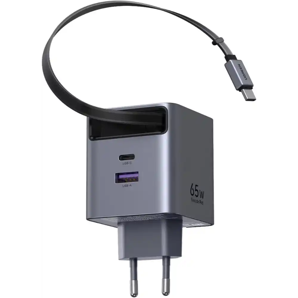 UGREEN 65825 Nexode Pro fast 65W GaN charger - One Chip Computers UGREEN 65825 Nexode Pro fast 65W GaN charger
