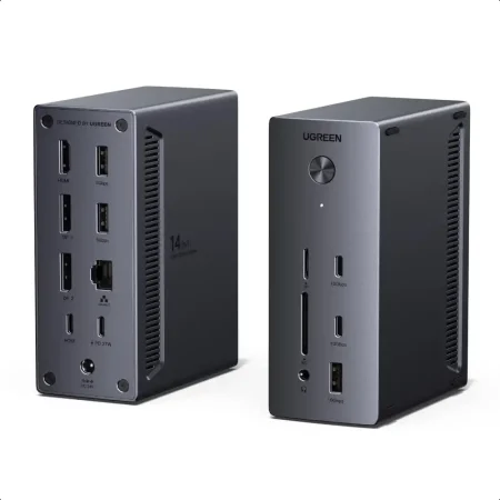 UGREEN 85489 14-in-1 USB-C Docking Station Triple 4K Display