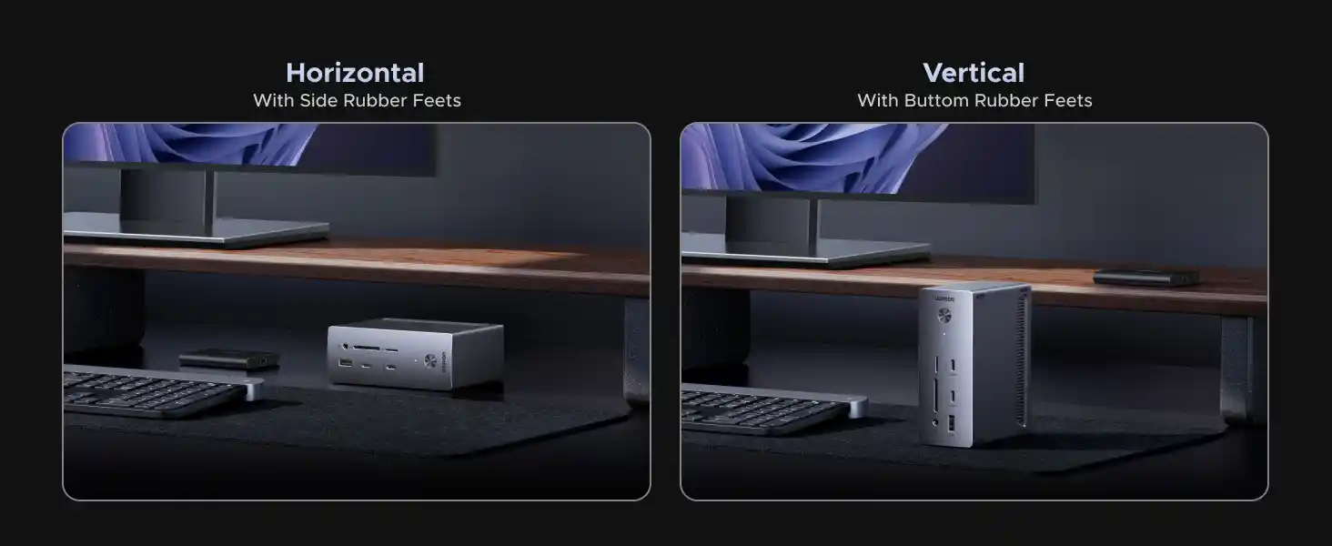 UGREEN 85489 14-in-1 USB-C Docking Station Triple 4K Display