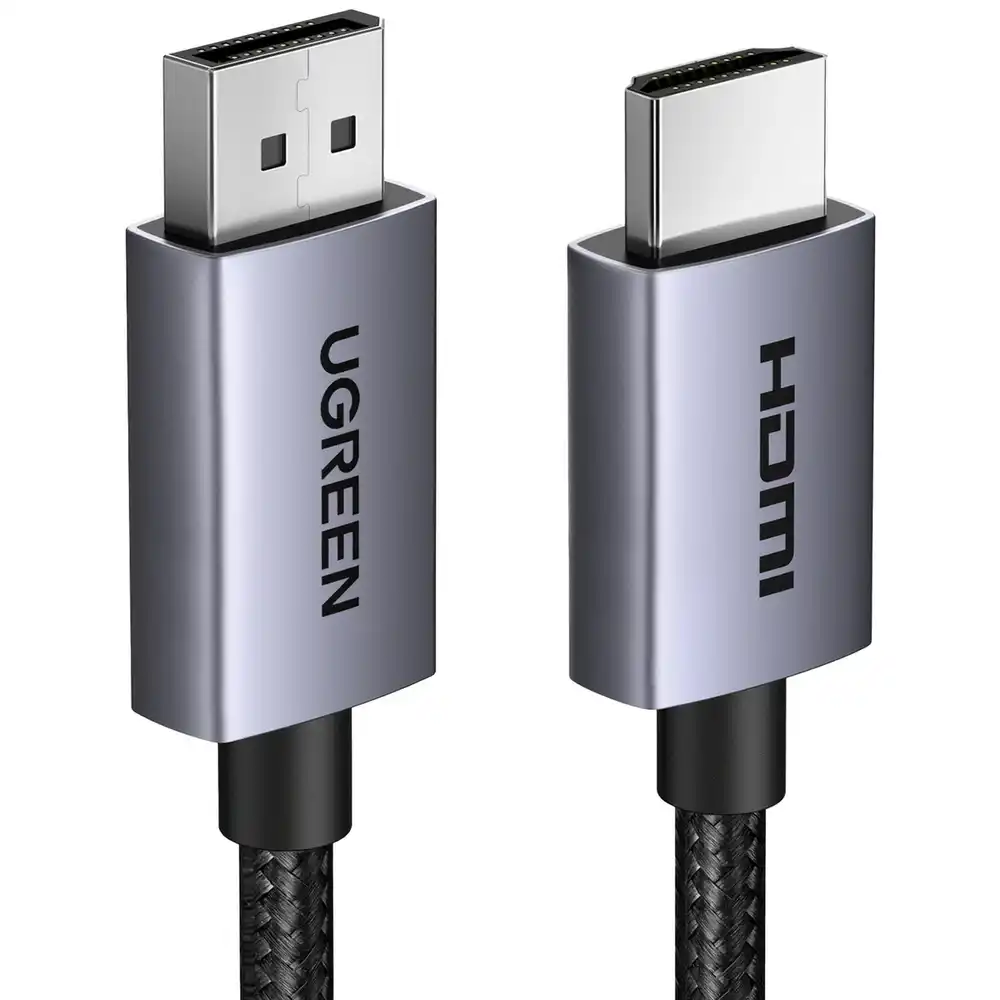 Ugreen 35843 4K DisplayPort to HDMI Cable 1080P120Hz 3m-2 - One Chip Computers