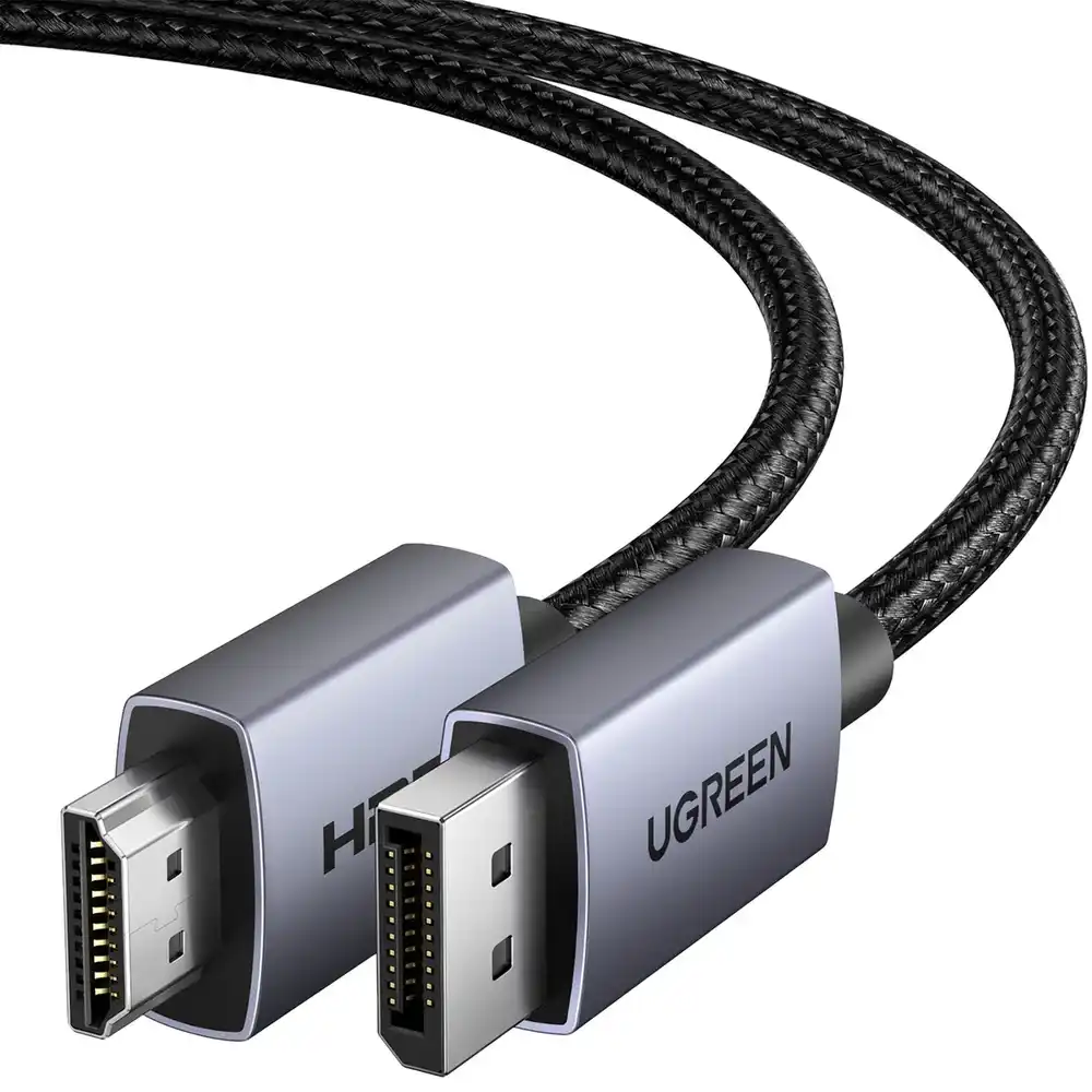 Ugreen 35843 4K DisplayPort to HDMI Cable 1080P120Hz 3m-3 - One Chip Computers