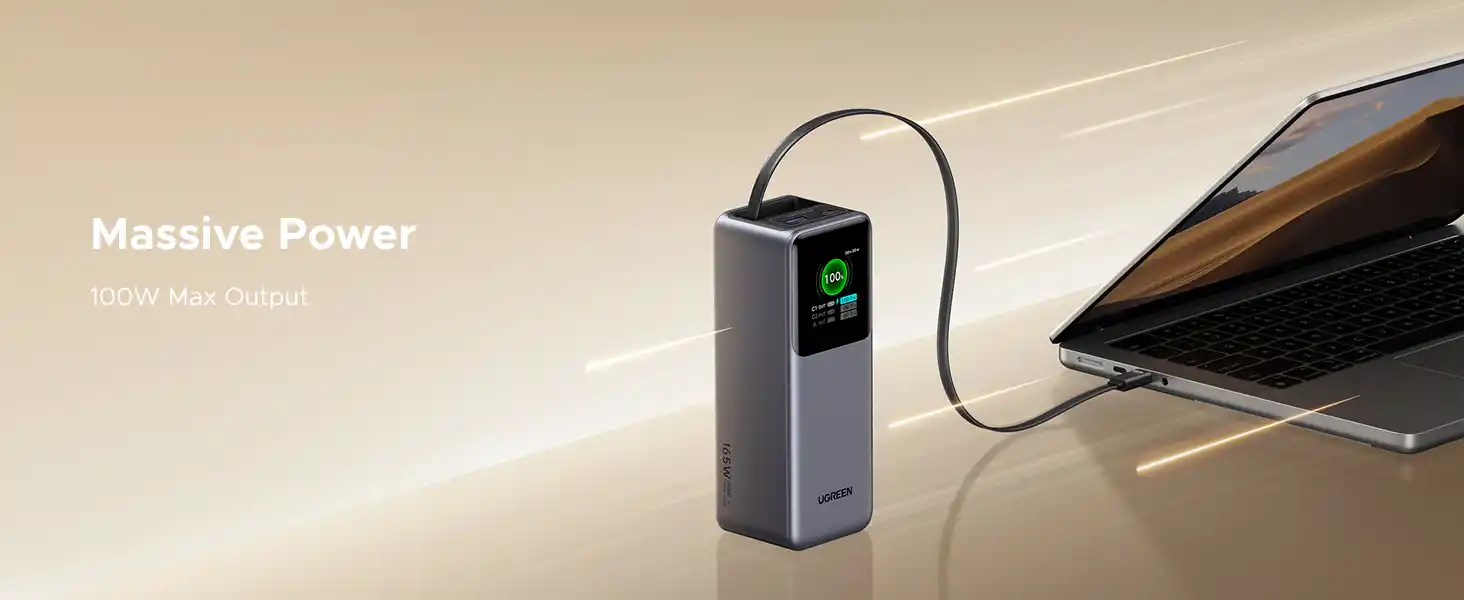 UGREEN 55987 Nexode 165W Power Bank 20000mAh in Pakistan