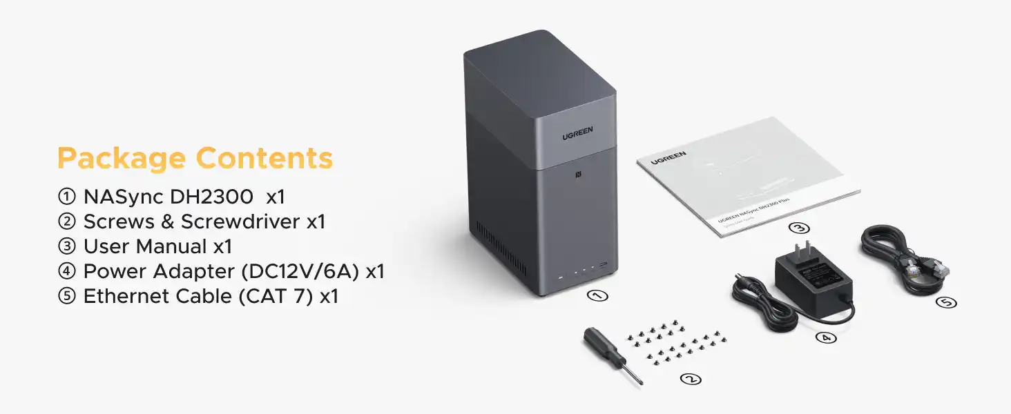 UGREEN NASync DH2300 2-Bay NAS Price in Pakistan