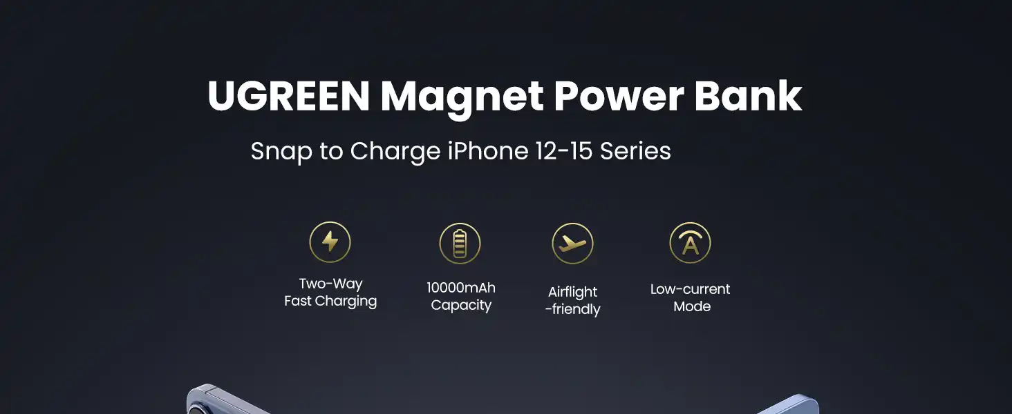 UGREEN 15086 10000mAh 20W MagSafe Magnetic Power Bank