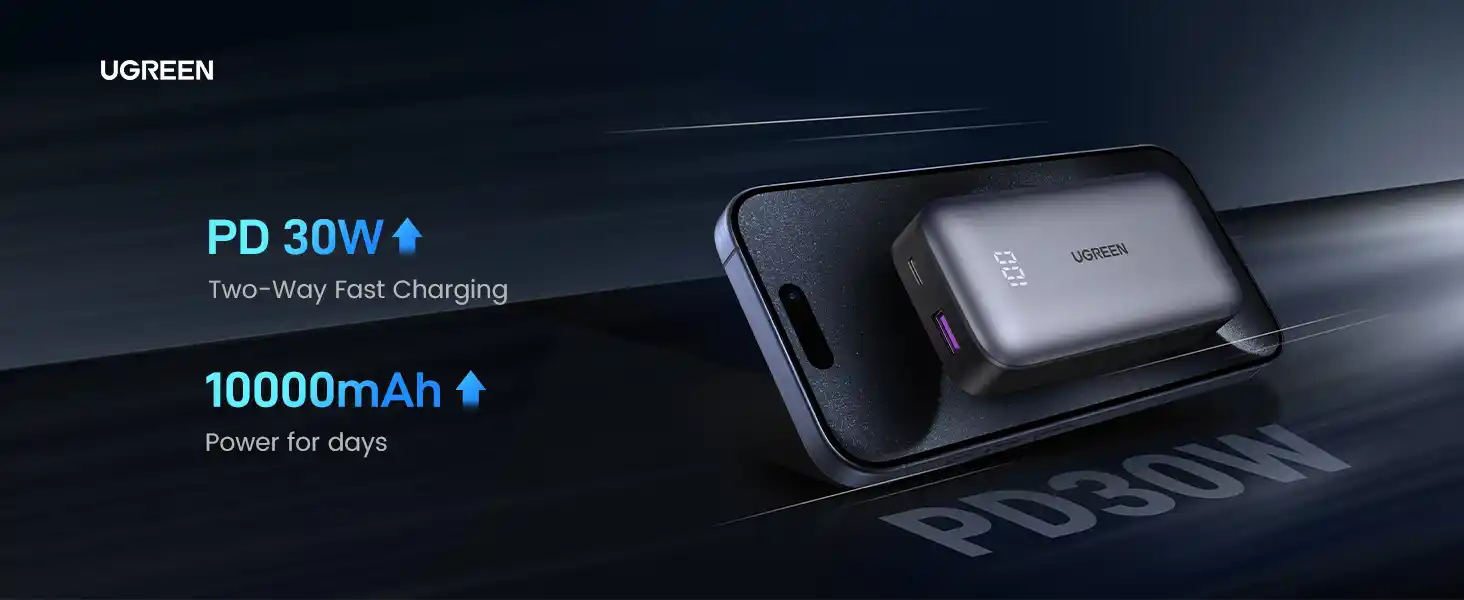 UGREEN 25185 Nexode 10000mAh 30W Power Bank Pakistan