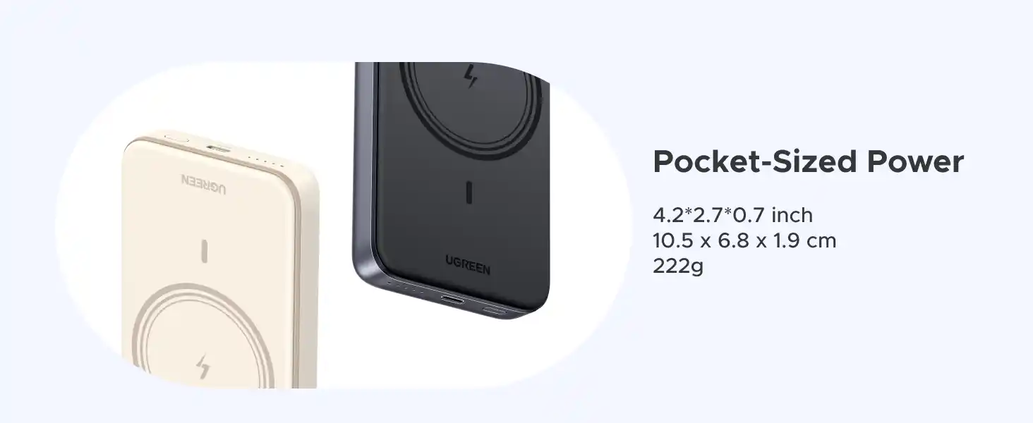 UGREEN 25919 10000mAh 20W mini magnetic power bank Pakistan