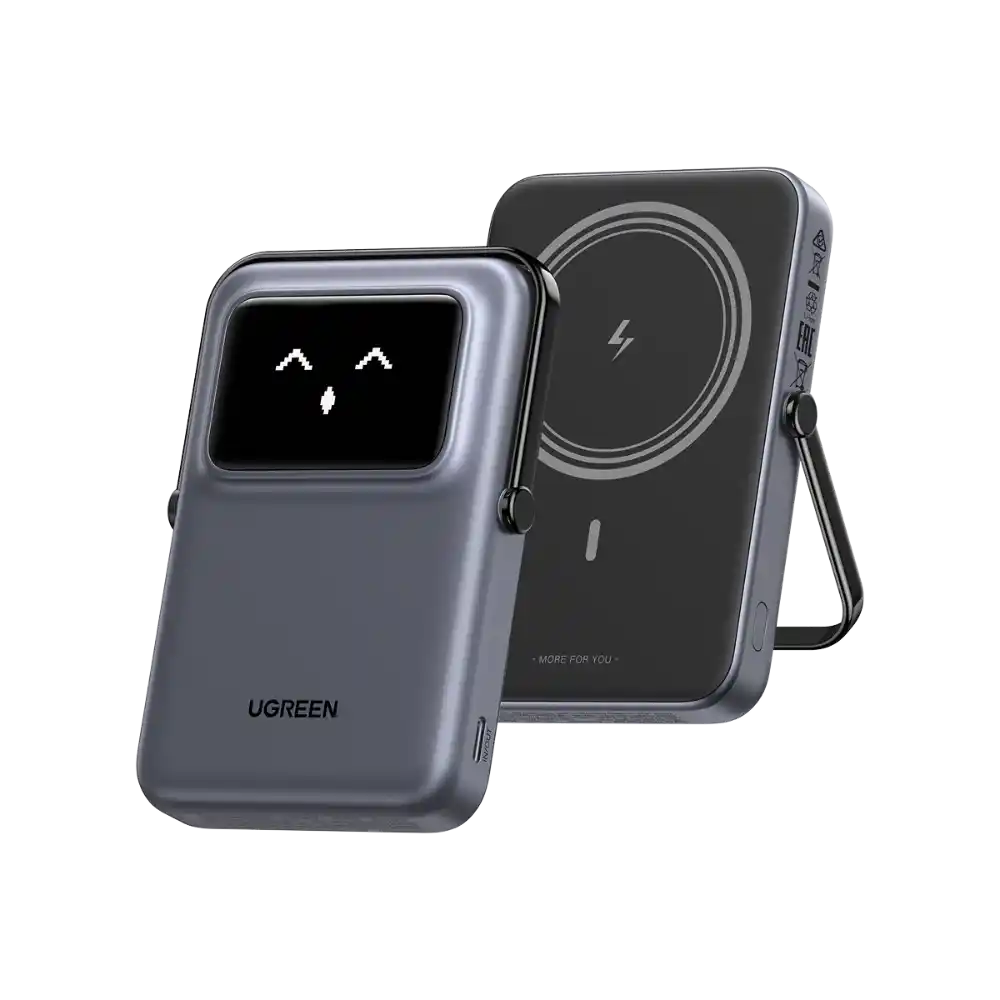 UGREEN 45327 Uno 10000mAh Magnetic Wireless Power Bank - One Chip Computers UGREEN 45327 Uno 10000mAh Magnetic Wireless Power Bank