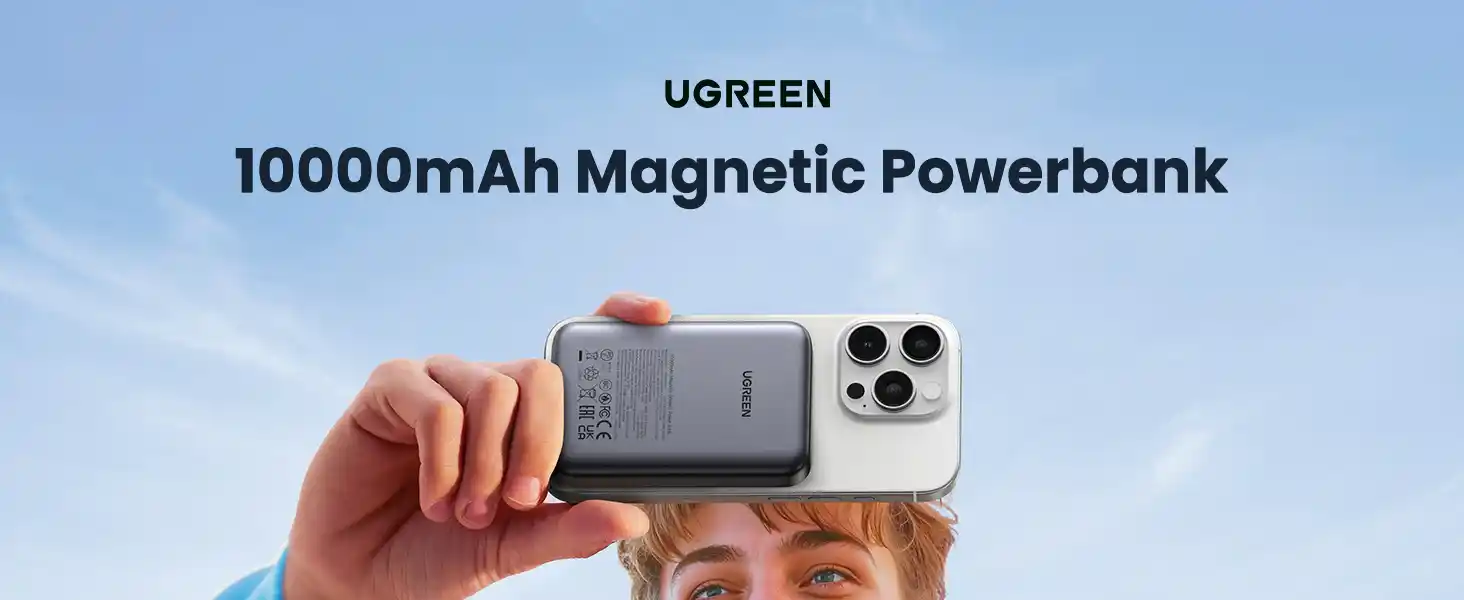 UGREEN 45763 MagSafe 30W Qi2 Magnetic Power Bank 10000mAh