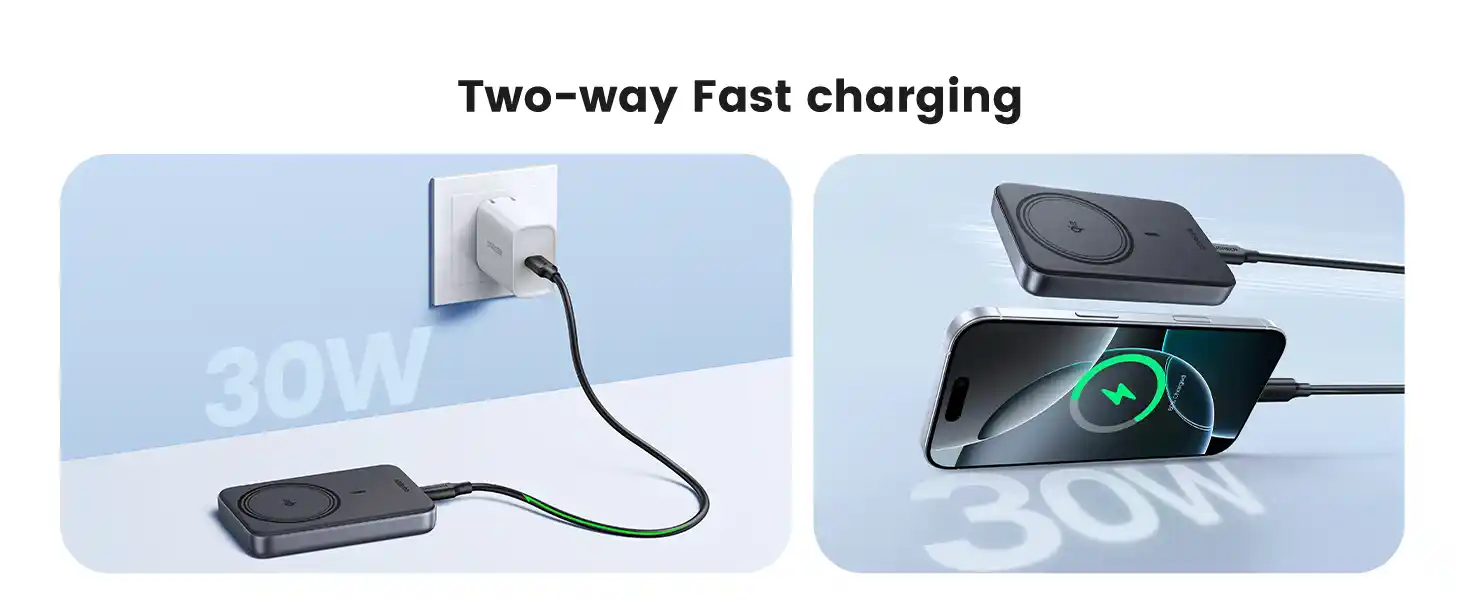 UGREEN 45763 MagSafe 30W Qi2 Magnetic Power Bank 10000mAh