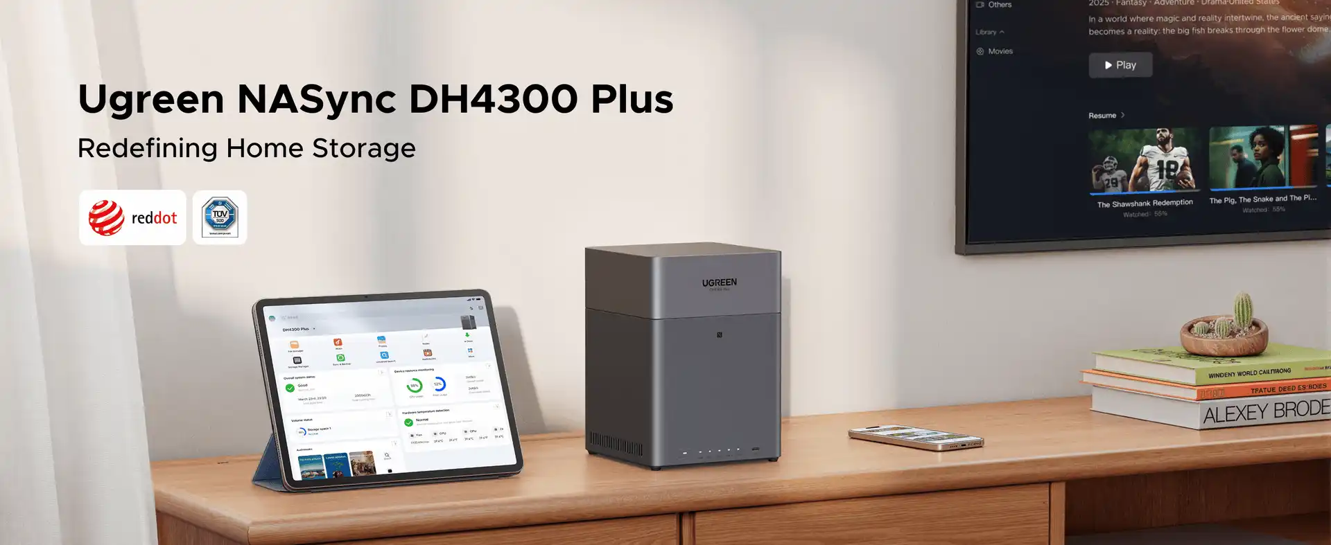 UGREEN 65651 NASync DH4300 Plus 4-Bay Desktop NAS in Pakistan