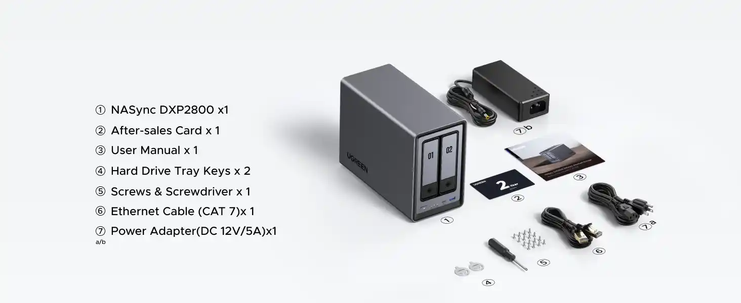 UGREEN NASync DXP2800 2-Bay Nas Desktop in Pakistan