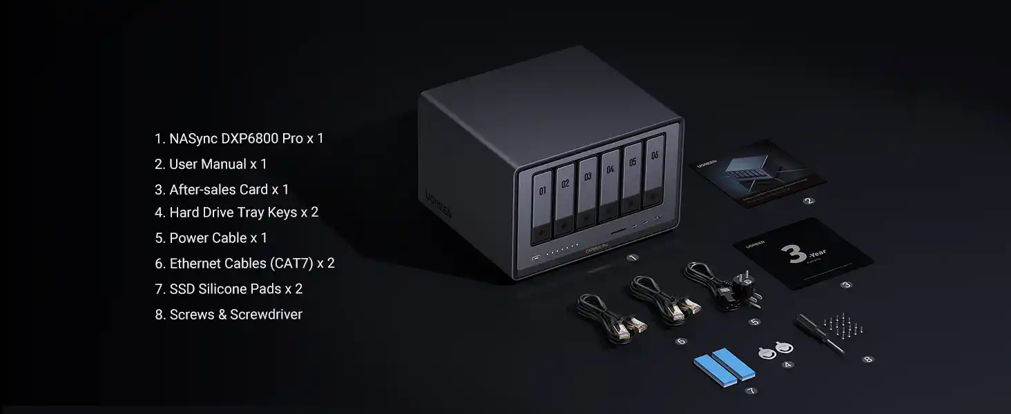 UGREEN NASync DXP6800 Pro 6-Bay NAS Pakistan