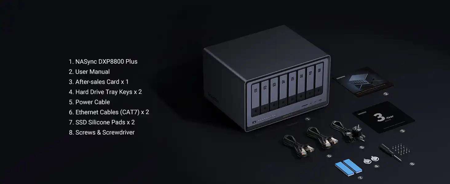 UGREEN NASync DXP8800 Plus 8-Bay NAS Pakistan