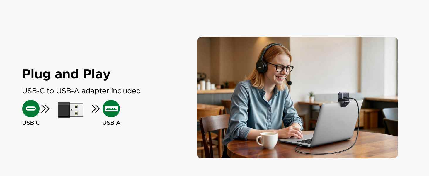 UGREEN 75725A AI 2K Webcam in Pakistan