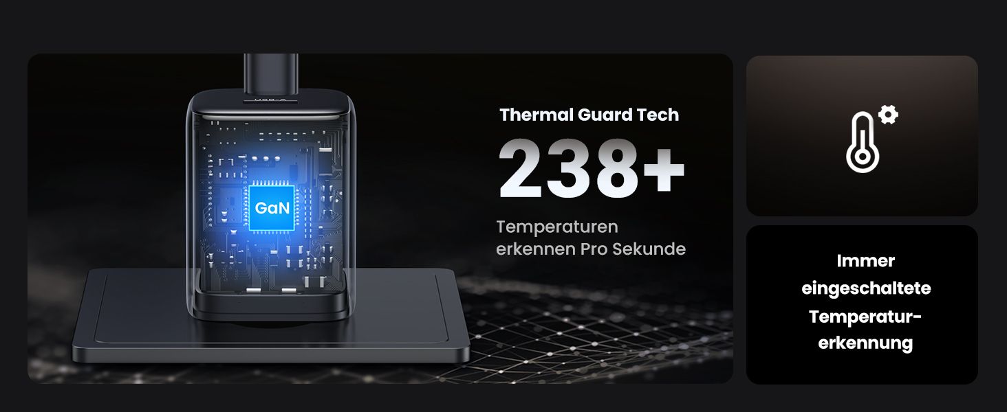 UGREEN 15539 Nexode 35W USB-C GaN Fast Charger EU Plug - detail 7