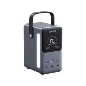 UGREEN 25286 48000mAh 300W Portable Power Bank with 5 Ports, 140W PD Fast Charging & Smart Digital Display