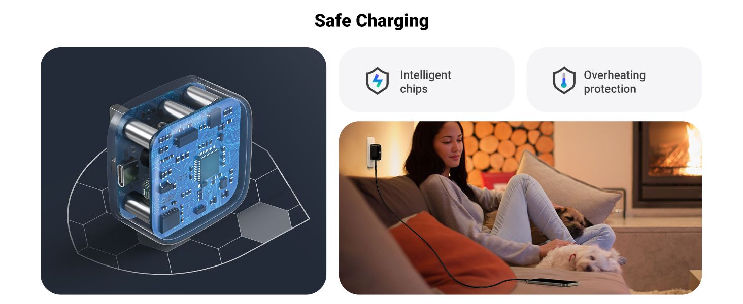 UGREEN 50339 PD 20W USB-C Fast Charger Black - detail 5
