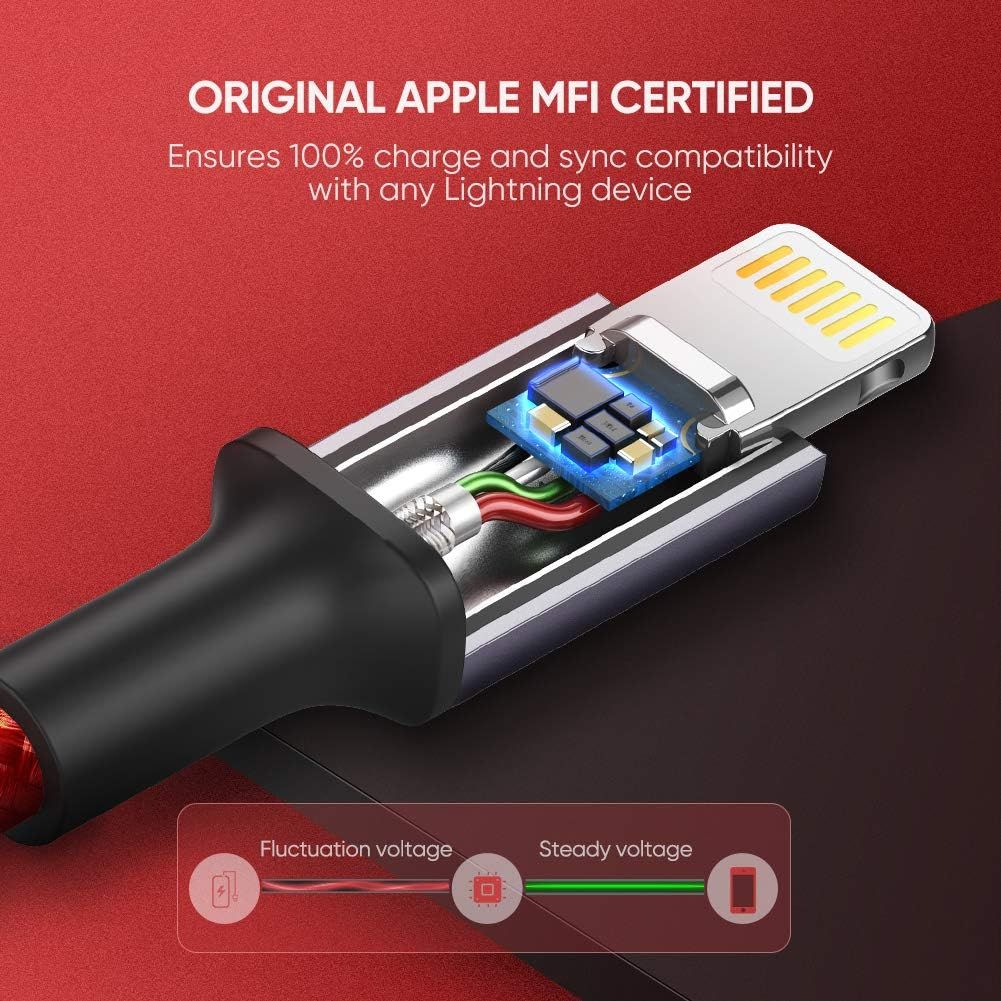 UGREEN 80635 Lightning to USB-A MFi Nylon Braided Cable - image 4