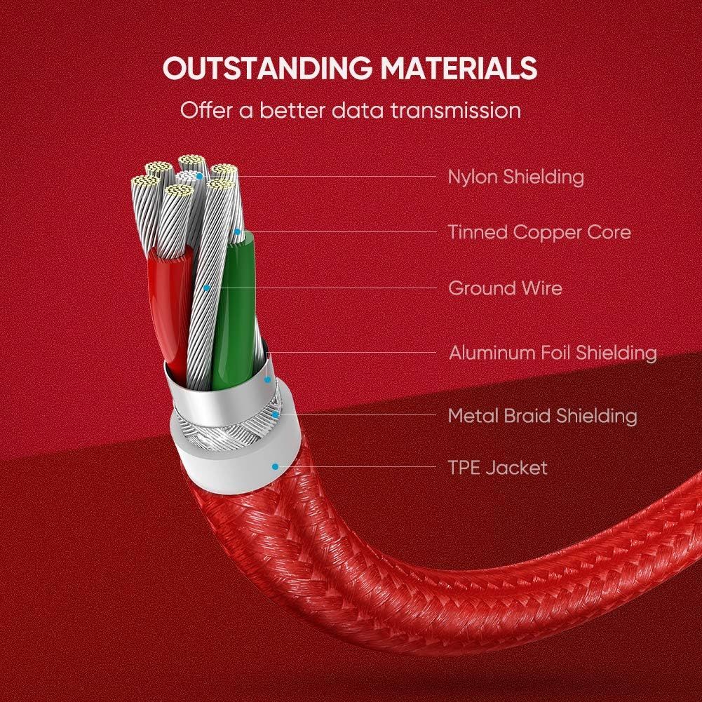 UGREEN 80635 Lightning to USB-A MFi Nylon Braided Cable - image 6